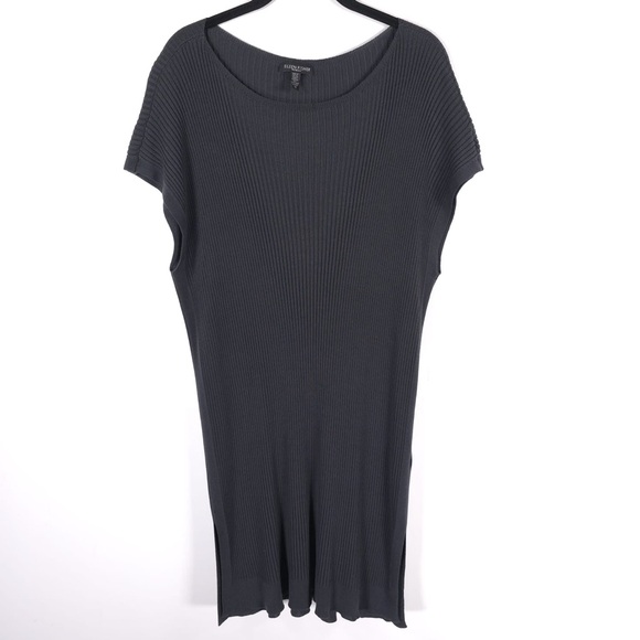 Eileen Fisher Tops - EILEEN FISHER Women’s Rib Tunic Top ITALIAN FABRIC MADE IN USA🇺🇸 S17TVH Size 1X
